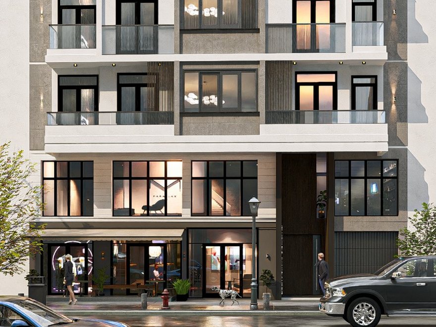 Perspective de la façade du projet JANOU Immobilier à Tanger